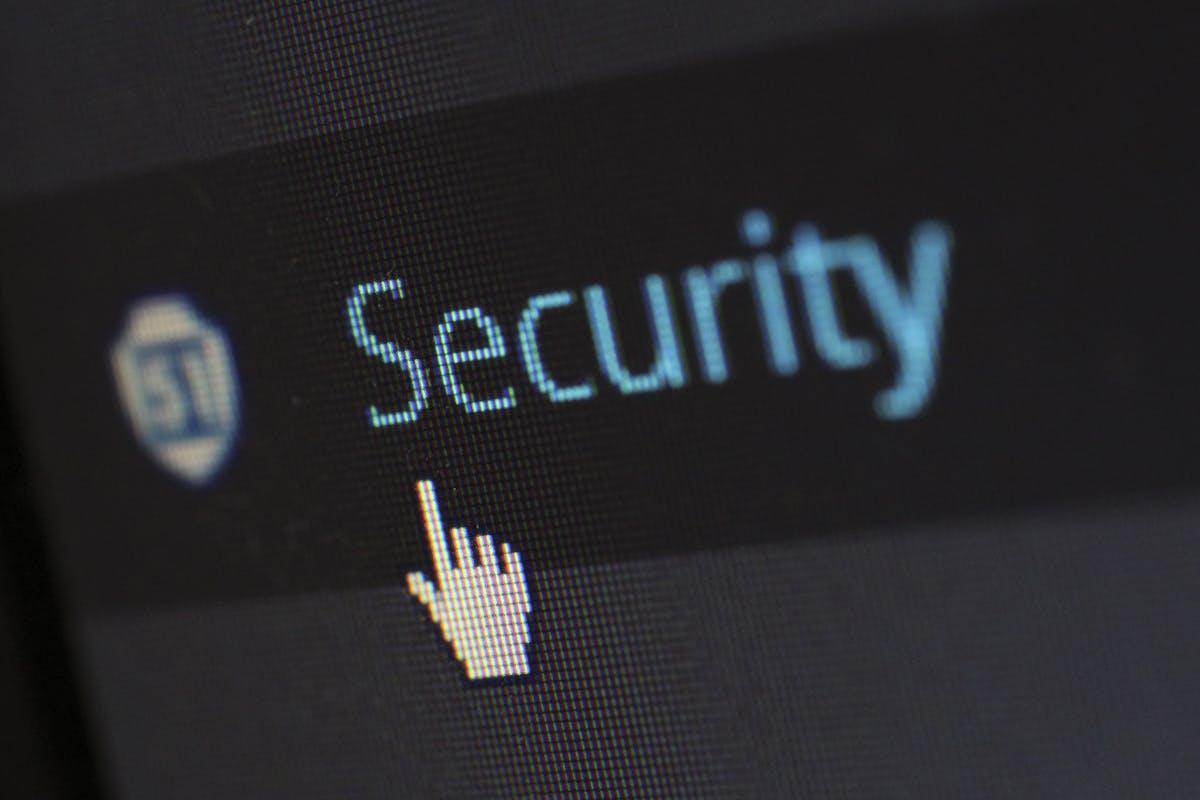 Digital padlock representing online privacy and email security